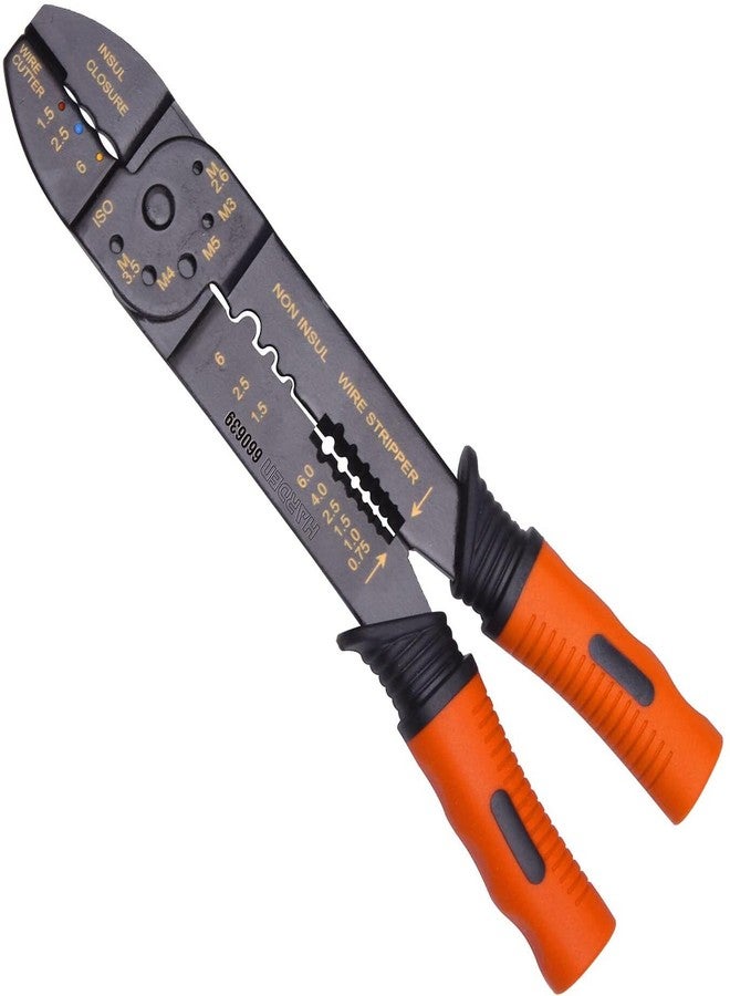 Harden 9" Multi Functional Wire Stripper, Cable Wire Cutter Stripper - 660639 - Image 1